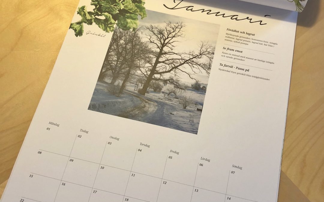 Årets skördekalender 2018